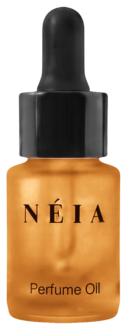NÉIA Apple Cognac Perfume Oil, 15ml dropper bottle.